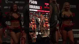 face to face 👺😼 #paultyson b4 the fight 🥊 #тайсон #tyson #boxing #майктайсон #jakepaul #ironmike