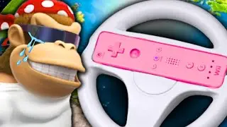 never try Mario Kart Wii ultra shortcuts with the worst controller