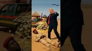 Trump&rsquo;s Hammer & The Golden Chase 😂💰🏃#lol #funny #comedy #viral #memes #shorts