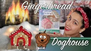 Best Gingerbread Architect Ever | BUILDING A GINGERBREAD DOGHOUSE