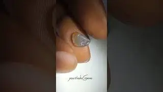 silky geuda sapphire Gemstone💎🕵️ (short 75)#trending