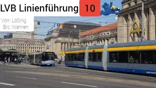 LVB Linienführung 10 Lößnig-Wahren