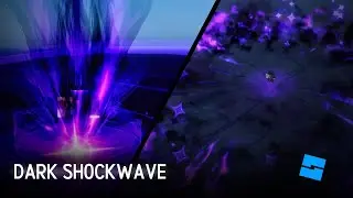 Dark Shockwave Skill - VFX