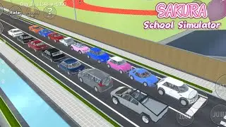 Car collect at sakura || EP 73 || Sakura school simulator || #mrakashgaming #sakuraschoolsimulator 