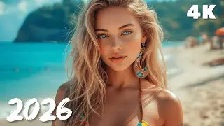 Blue Coast Therapy 💆 Chill Deep House 4K UHD 2026 | Blue Shore Beats