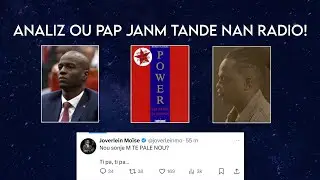 JOVENEL MO&Iuml;SE - ANALIZ SA MOVE ANPIL ANN KOUTE!