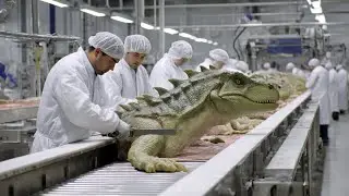 🦖✨ Inside the Dinosaur Leather Factory &ndash; Ultra-Luxury Products Crafted from Prehistoric Skin ✨💼