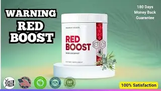 RED BOOST REVIEWS ❌WARNING!!❌ Why Are Men Over 40 Rushing to Try Red Boost