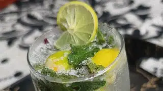 💁How to make restaurant style fresh mint majito🍹recipe at home 