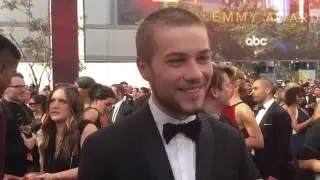 Connor Jessup ('American Crime') on 2016 Emmys red carpet