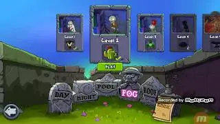 Прохождение игры Plants vs Zombies Adventure 1 (Android) #32 - 2.Level,  Fog.