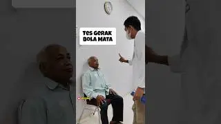 Tes Gerak Bola Mata #mata #kesehatan #stroke