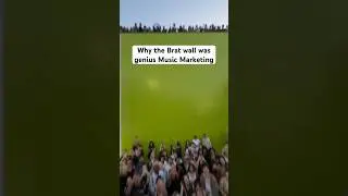 The Brat wall is GENIUS music marketing #charlixcx #musicmarketing #musicindustry