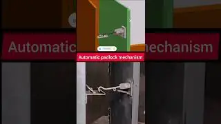 Automatic padlock mechanism | Allah is The Best creator #shorts #info