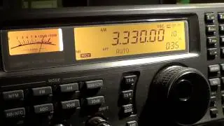 CHU Canada time signal on 3330 Khz