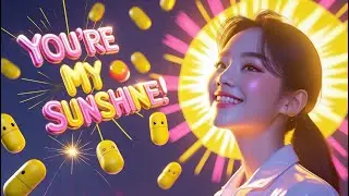 You Are My Sunshine 🌞 Friendship Anthem! - Best Friend = Energy Pill! | Music with Visualizer