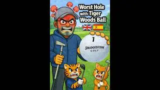 Worst Hole Testing Tiger Woods&rsquo; Bridgestone e12😤⛳ Peor Hoyo Probando la Bridgestone de Tiger Woods