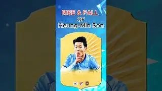 The Rise and Fall of Son&rsquo;s FIFA Card 👑⚽  #heungminson #eafc25 #rating #tottenham #football