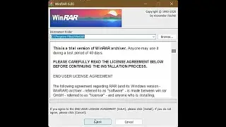 Install Winrar full crack 2022 for windows 10, 11 How to install Winrar for windows 10, 11