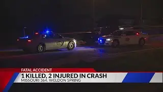 One killed and two injured in crash on Missouri 364 in Weldon Spring