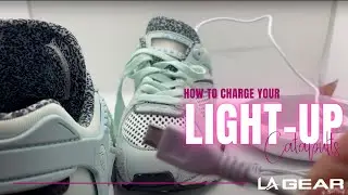 Charge your Light-up Sneakers  💫