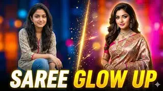 Saree Fashion Transformation – 10 Beautiful Looks | Saree Glow Up ✨
