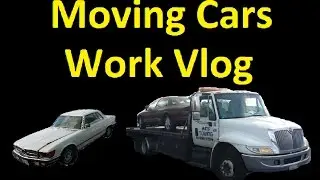 A+ Tow Truck Driver Moving Cars ~ Work Vlog ~ Behind the Scenes