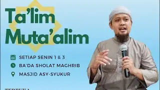 Masjid Asy Syukur Ngringo is live!