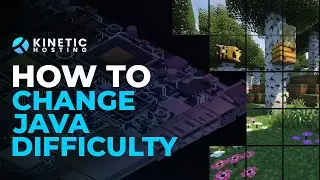 How to change your Minecraft Servers Difficulty!