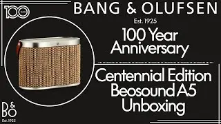 Распаковка Centennial Edition | Beosound A5 | 100-летний юбилей Bang & Olufsen