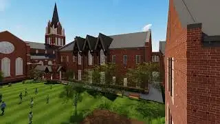 The Basilica of Saint Peter - Digital rendering of new multipurpose building