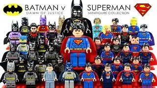 Batman v Superman Dawn of Justice 2016 LEGO Minifigure Collection DC Comics Super Heroes