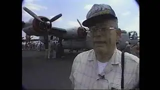 Bob Codeglia B 17 visit May 23 1993