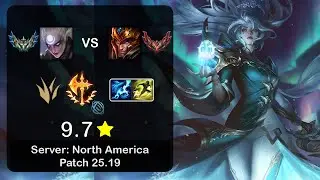 Diana Jungle vs Jarvan IV - NA Challenger - Patch 25.19