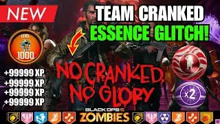 NEW SOLO UNLIMITED XP GLITCH! No Cranked No Glory WIN Glitch + LEVEL 1000 XP FAST BO6 ZOMBIES GLITCH