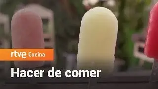Cómo hacer Polos de melón y sandía - Hacer de comer | RTVE Cocina