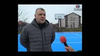 RTV Šumadija - Nov teren za basket u naselju Lamele