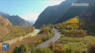 Breathtaking views of China's Qilian Mountains in four seasons