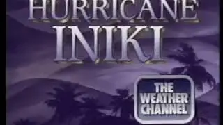 Weather Channel Hurricane Iniki intro (1992)