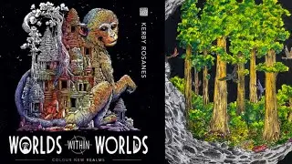 Adult Colouring: Worlds within Worlds by Kerby Rosanes