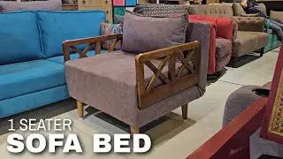 1 Seater Sofa Cum Bed  &ndash; Smart Design for Compact Living!