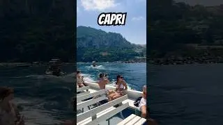 Capri Boat Trip Italy ✨📌🇮🇹 #shorts #beautiful