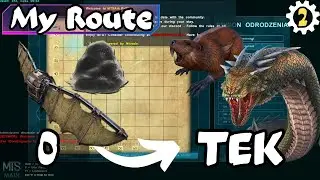 My Route #2 | From 0 to Tek | Cement Farm Ragnarok | Glider Suit Aberration