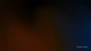 Dark Orange & Blue Gradient Animation | 4K Ambient Visuals 1-hour