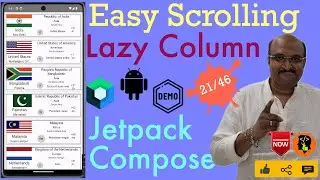 Lazy Column for easy scrolling: Jetpack Compose  - 21