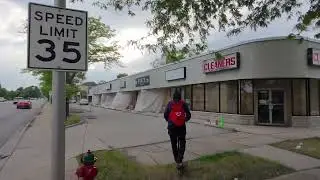 Epic Drone Chase Through Chicago | Scooter Ride City Adventure