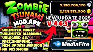 ZOMBIE TSUNAMI MOD.APK NEW UPDATE 2025 V.4.6.3 NO PASSWORD UNLOCKED ALL !!!