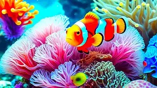 The Best 4K Aquarium - Explore the Stunning World of Sea Jellyfish and Beautiful Coral Reef Fish.#76