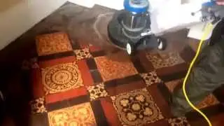 Victorian Tile Floor Restoration Cleaning Great Stuart St Edinburgh