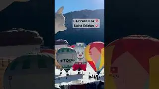 🎈 International Festival de Ballons in Ch&acirc;teau-d'&OElig;x ! Details in the comment #switzerland #balloon